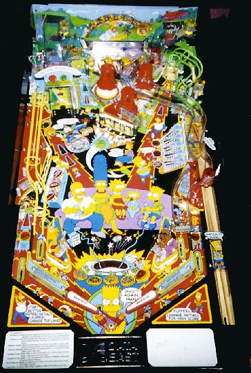 simpsons pinball machine for sale